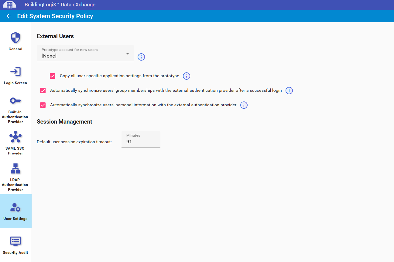 Security and Policies - BDX Documentation